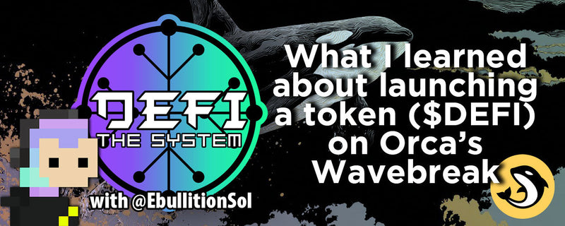 What I learned about launching a token on Wavebreak